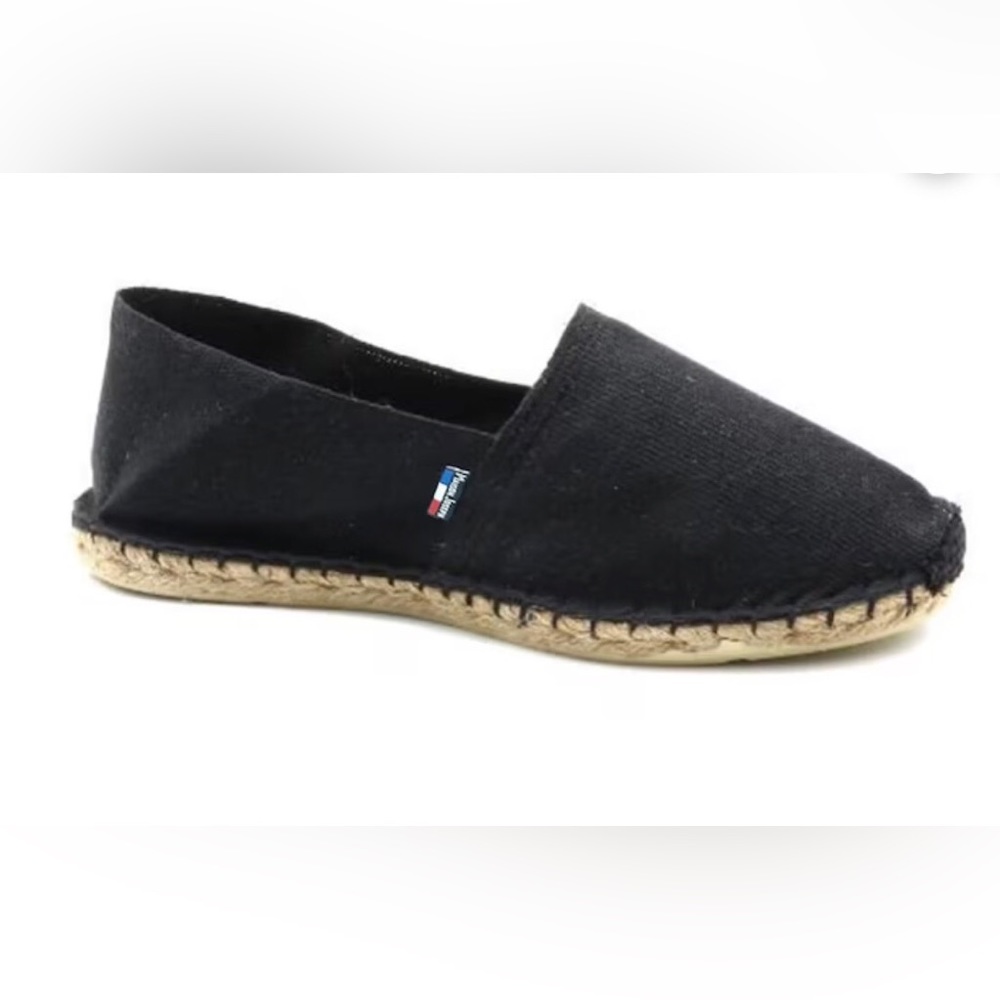 Espadrilles, Black Canvas Shoes, size 39 (US 8) NWOT, never worn. French…